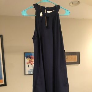 Navy Blue Dress with Pockets! Never Worn.